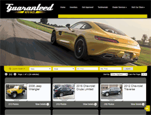 Tablet Screenshot of gautosales.net